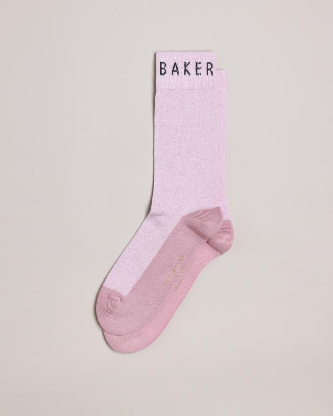 Chaussette Ted Baker Twisted Yarn Rose Homme | URI-67894926